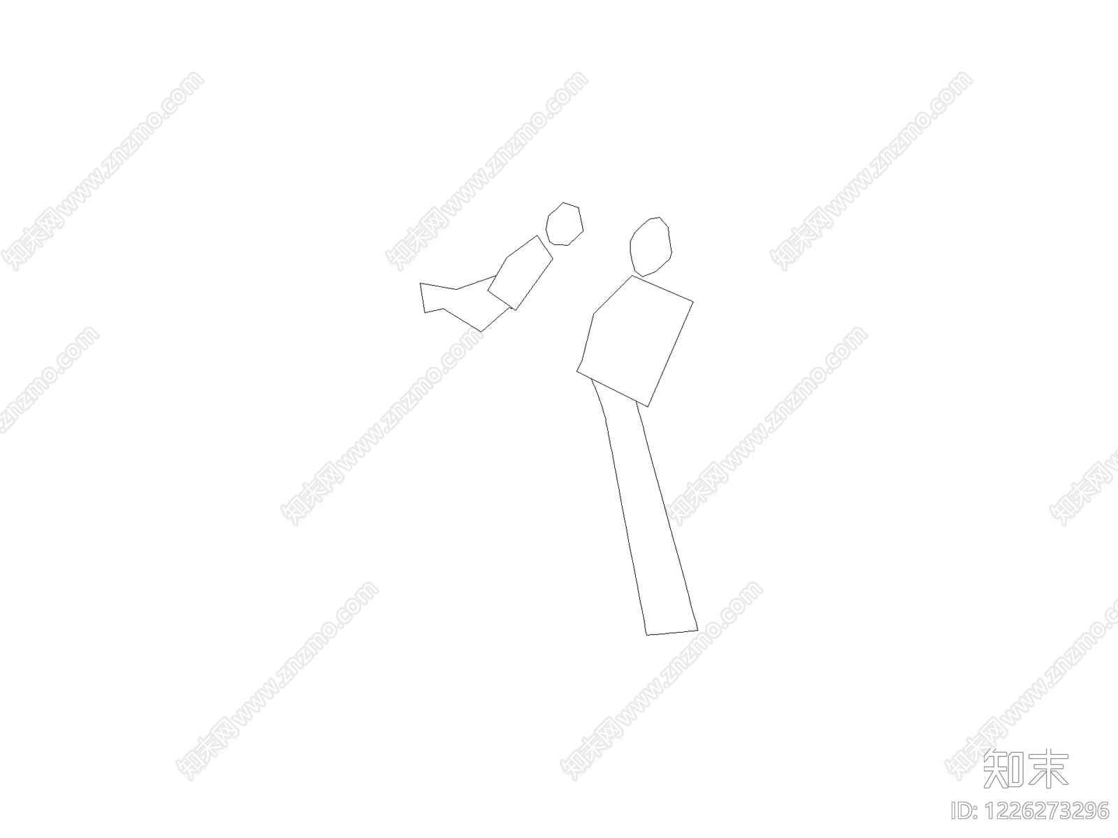 人物CAD图纸