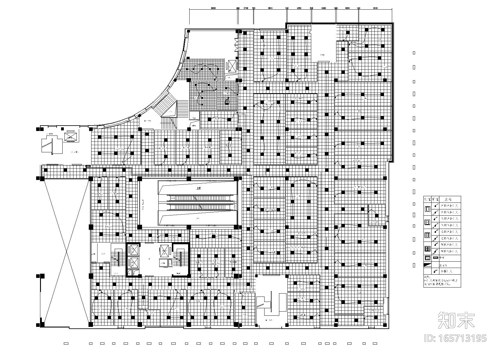[贵州]丽舍-安顺华西办事处办公楼施工图cad施工图下载【ID:165713195】