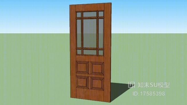 门板SU模型下载【ID:219290481】