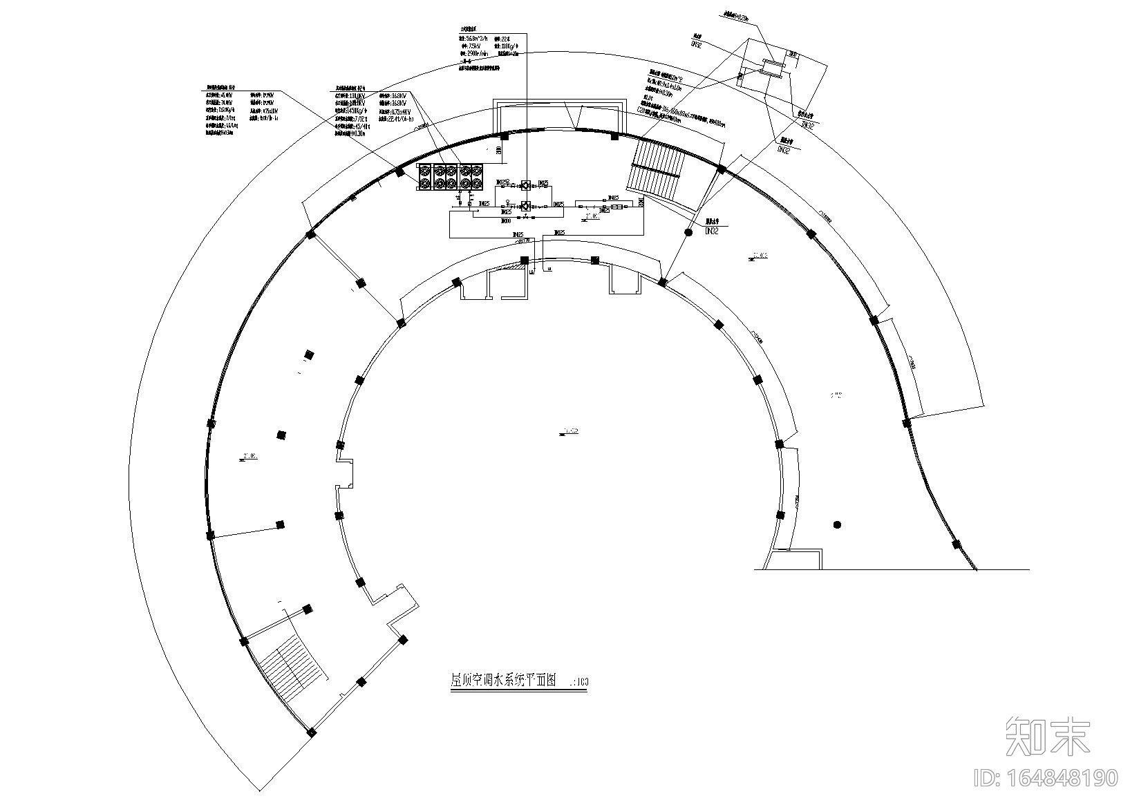 贵州财经礼堂及公共空间改造工程设计施工图cad施工图下载【ID:164848190】