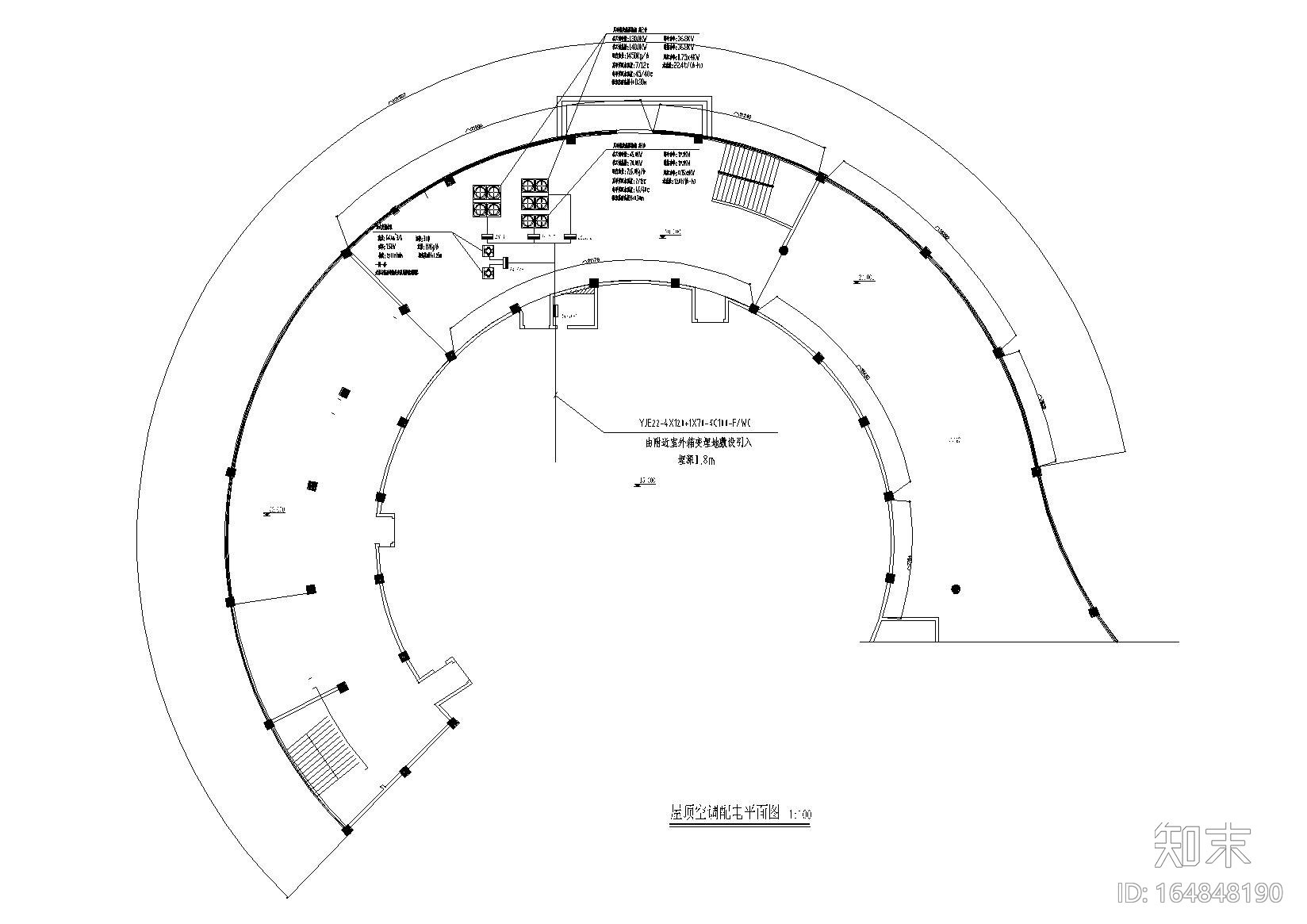 贵州财经礼堂及公共空间改造工程设计施工图cad施工图下载【ID:164848190】