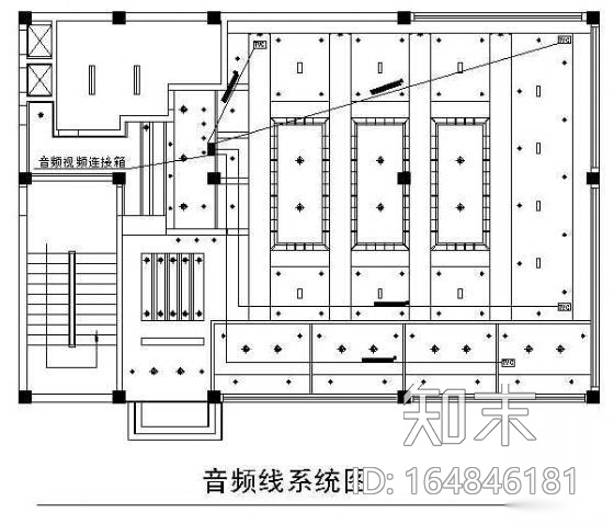 某茶吧装修图cad施工图下载【ID:164846181】