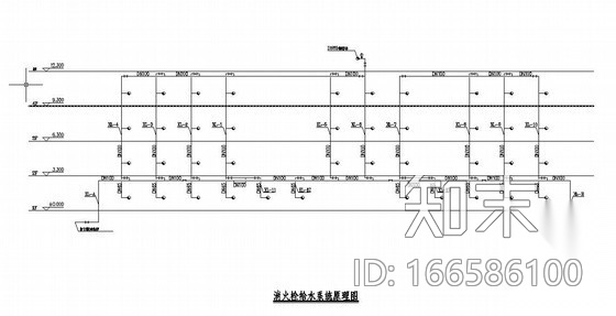 广州市某电子工业企业工厂给排水施工全套图纸cad施工图下载【ID:166586100】