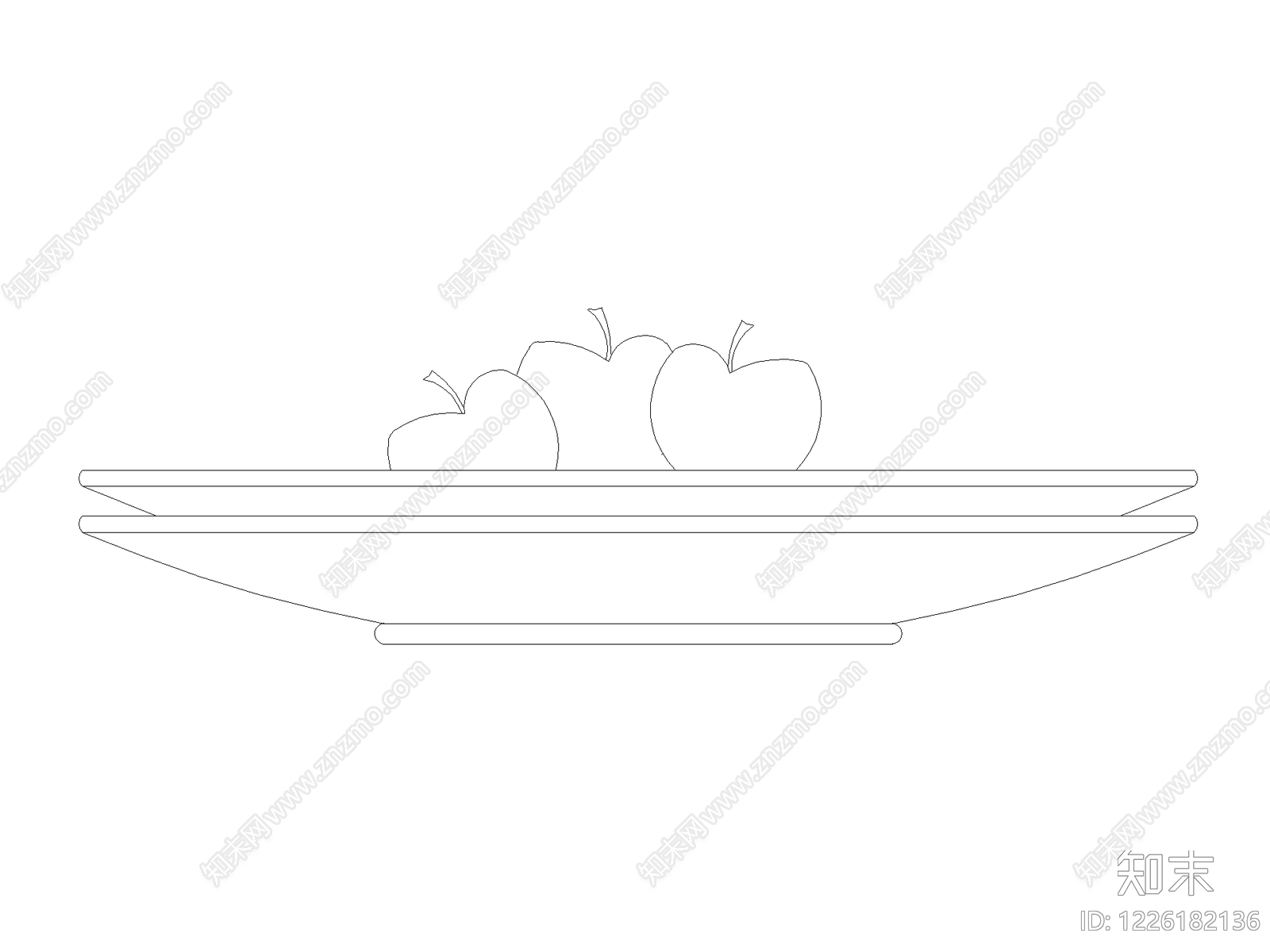 食物CAD图纸