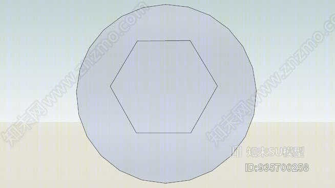 五金件-1/4“螺母和螺栓，长度可调SU模型下载【ID:935700258】