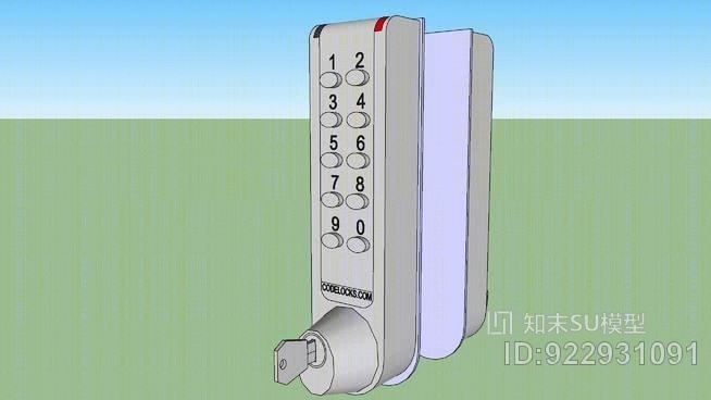 锁SU模型下载【ID:922931091】