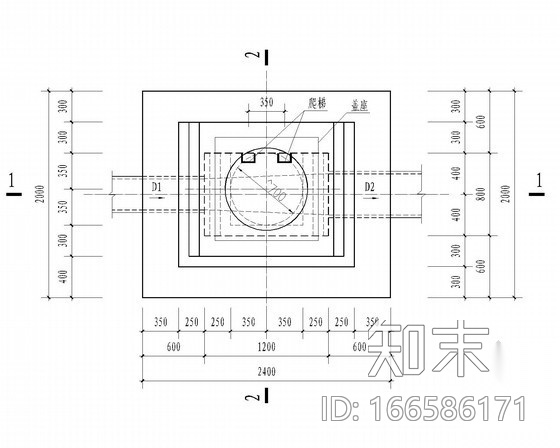 2882米道路排水工程管井节点详图（含设计说明和计算书）cad施工图下载【ID:166586171】