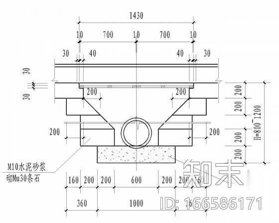 2882米道路排水工程管井节点详图（含设计说明和计算书）cad施工图下载【ID:166586171】