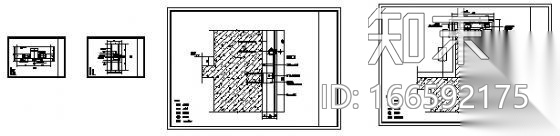 标准铝板幕墙节点施工图下载【ID:166592175】