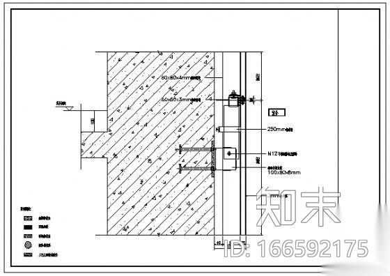 标准铝板幕墙节点施工图下载【ID:166592175】