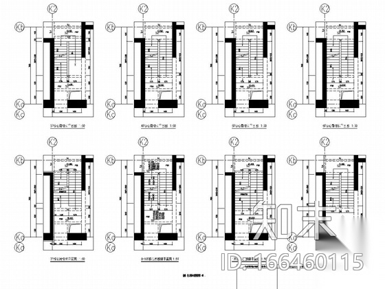 45层中部大跨度框筒结构cad施工图下载【ID:166460115】