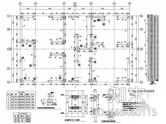 45层中部大跨度框筒结构cad施工图下载【ID:166460115】