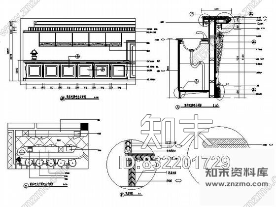 图块/节点雪茄厅酒水吧详图施工图下载【ID:832201729】