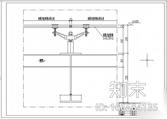 某配件厂新厂区办公楼幕墙工程设计图(含计算书)cad施工图下载【ID:166584135】