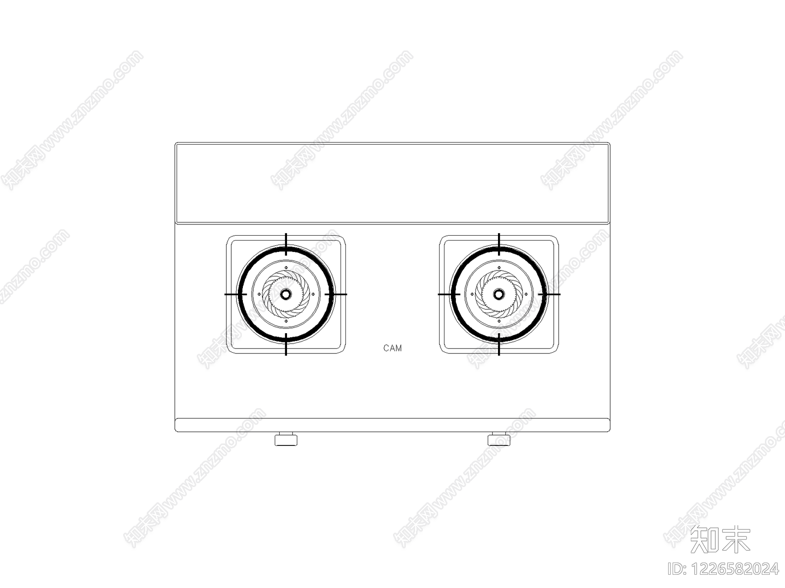 厨房设施cad施工图下载【ID:1226582024】