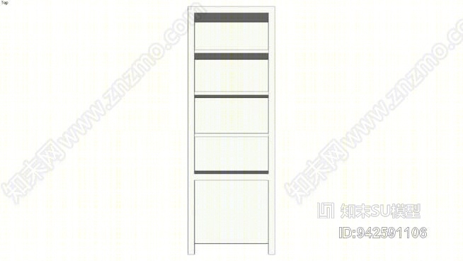 柜子SU模型下载【ID:942591106】