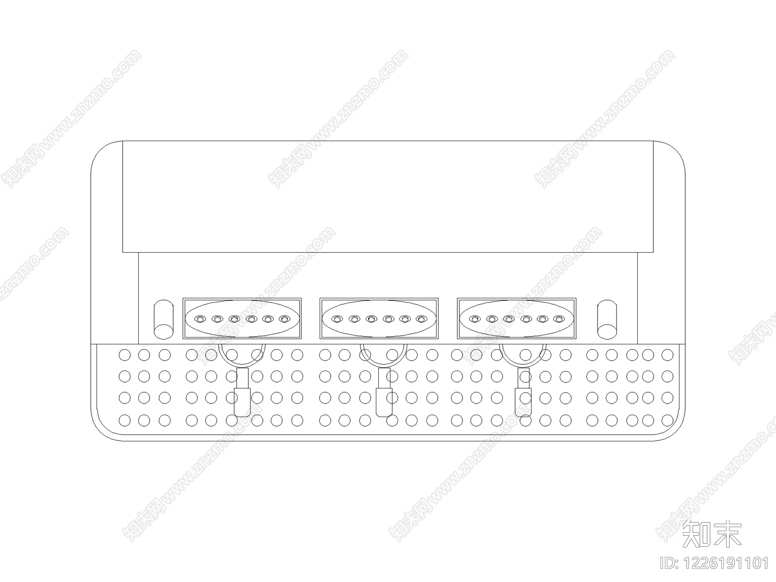 厨房厨具图块图块灶具图块灶具立面图块cad施工图下载【ID:1226191101】