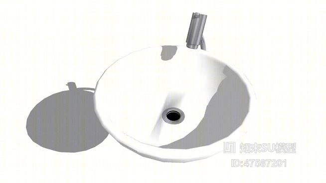 洗手台SU模型下载【ID:919293723】