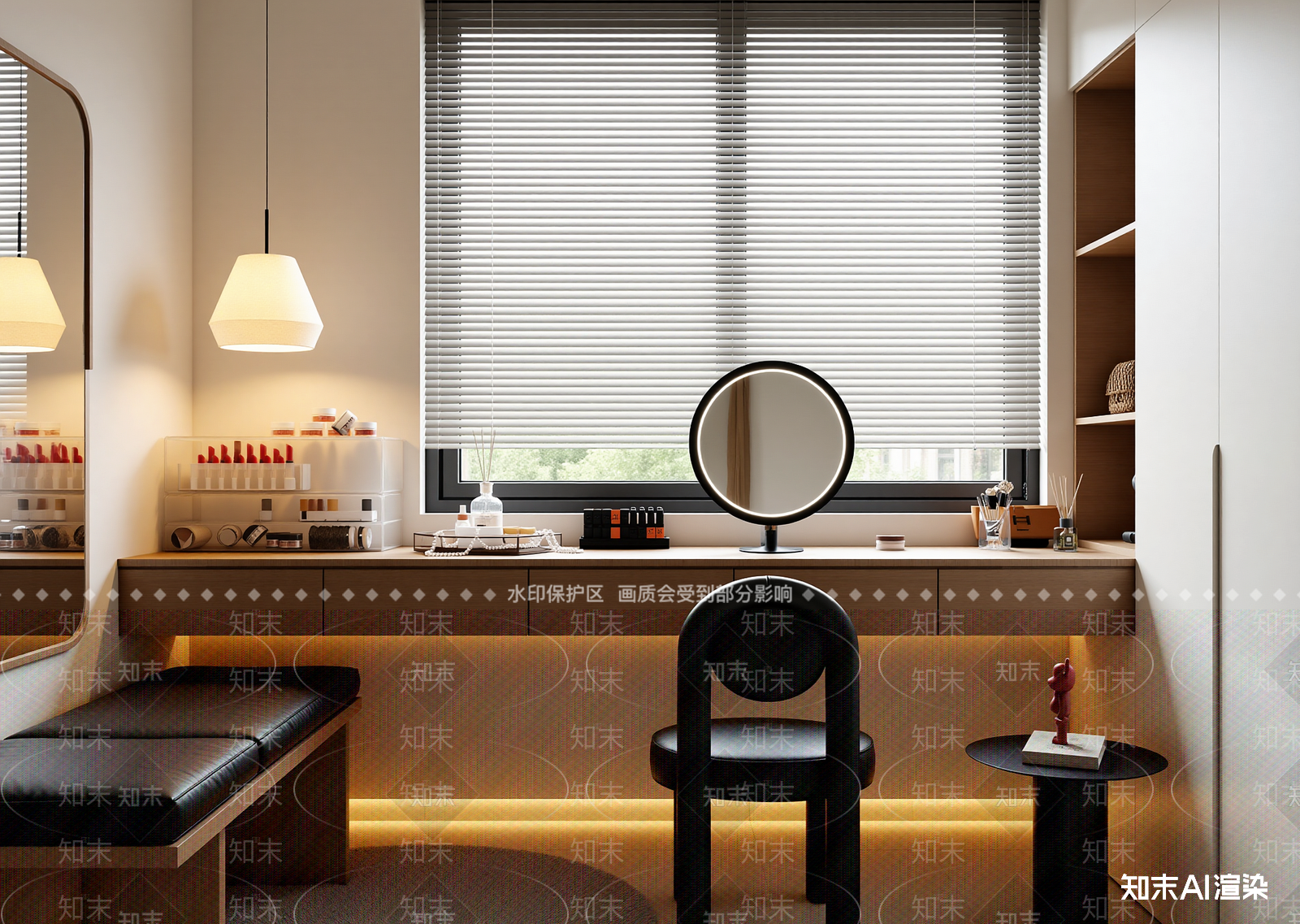 现代衣帽间3D模型下载【ID:1214655206】