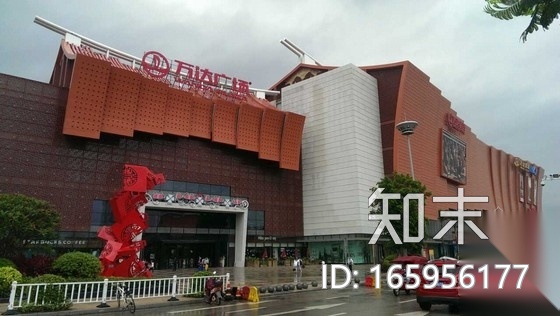 [厦门]大型广场外装饰幕墙工程施工图（图纸超详细）cad施工图下载【ID:165956177】
