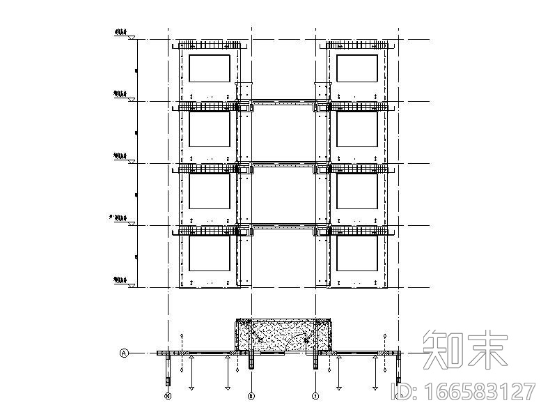 住宅楼构件施工图下载【ID:166583127】