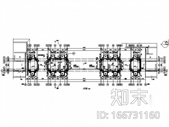 [河北]某国际商业区大门建筑施工图施工图下载【ID:166731160】