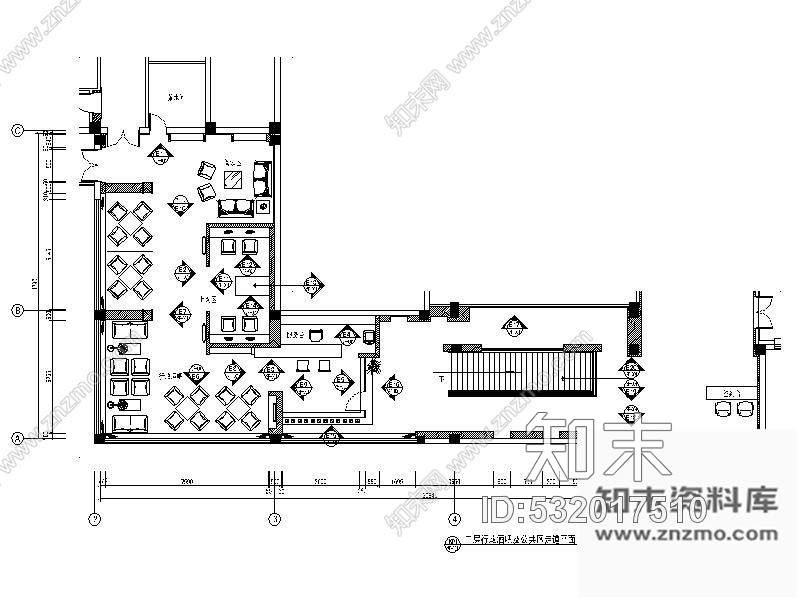 施工图某国际行政酒吧室内装修图cad施工图下载【ID:532017510】