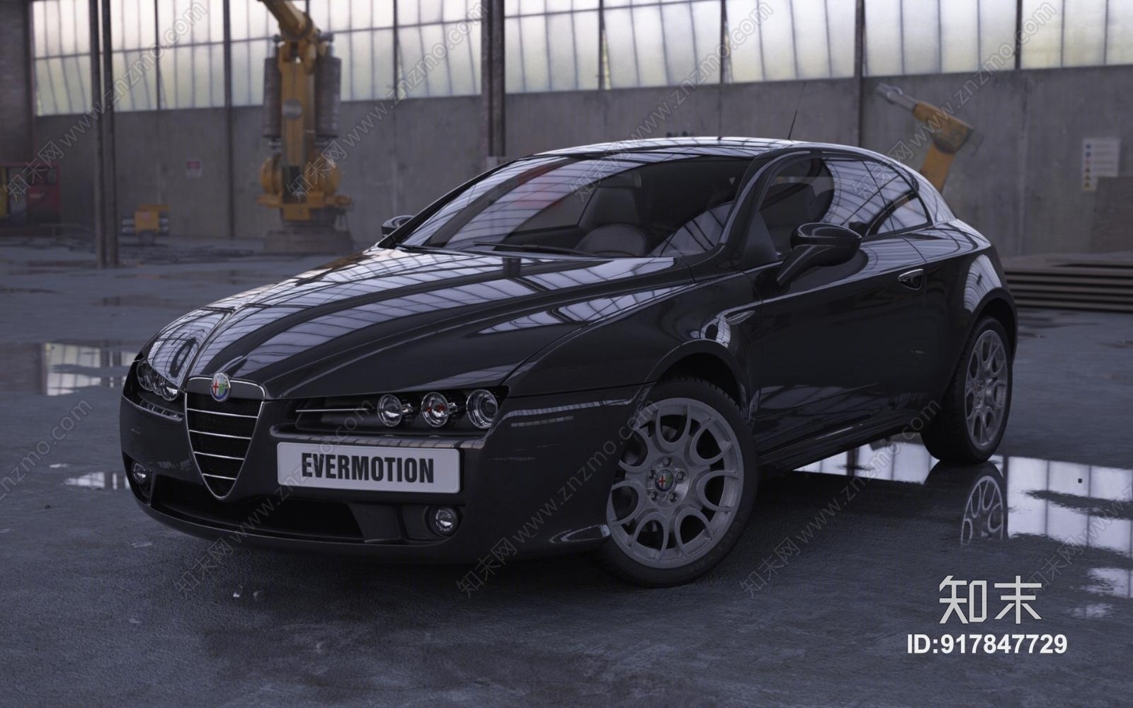 汽车模型3D模型下载【ID:917847729】