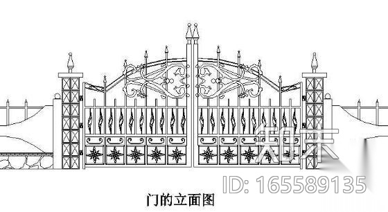 某独立式别墅景观设计施工图施工图下载【ID:165589135】