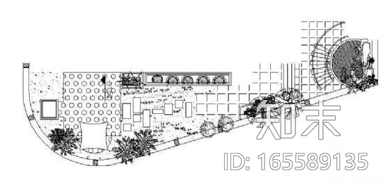 某独立式别墅景观设计施工图施工图下载【ID:165589135】