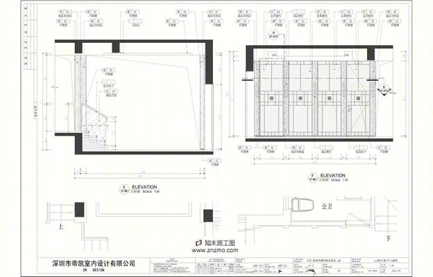 (帝凯设计--徐树仁cad施工图下载【ID:36887860】