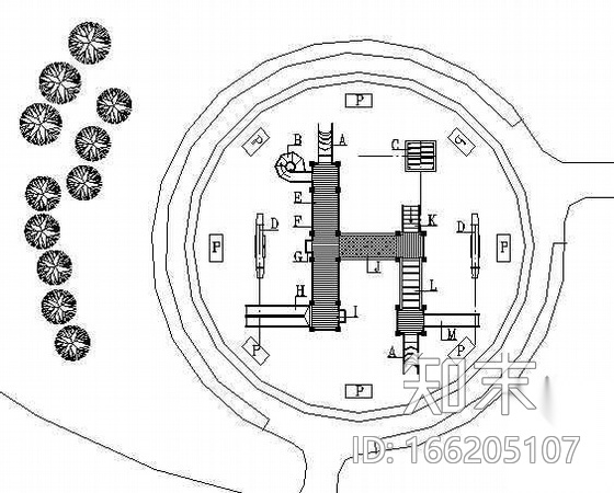 儿童游戏设施详图cad施工图下载【ID:166205107】