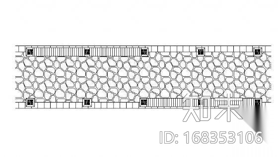 木廊架全套施工图cad施工图下载【ID:168353106】