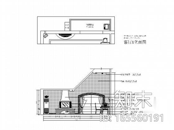 全套家装室内设计施工图cad施工图下载【ID:165560191】