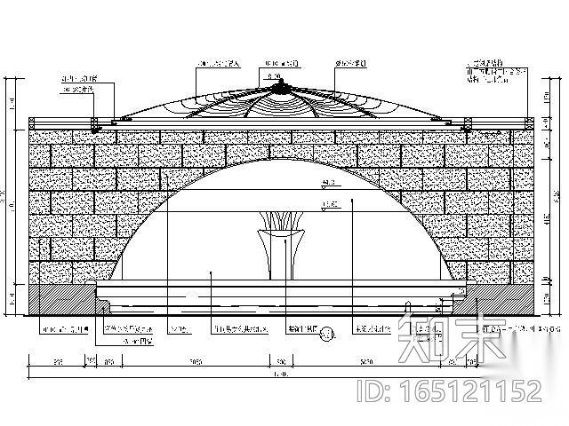 国际会所桑拿游泳池施工图（含效果）施工图下载【ID:165121152】