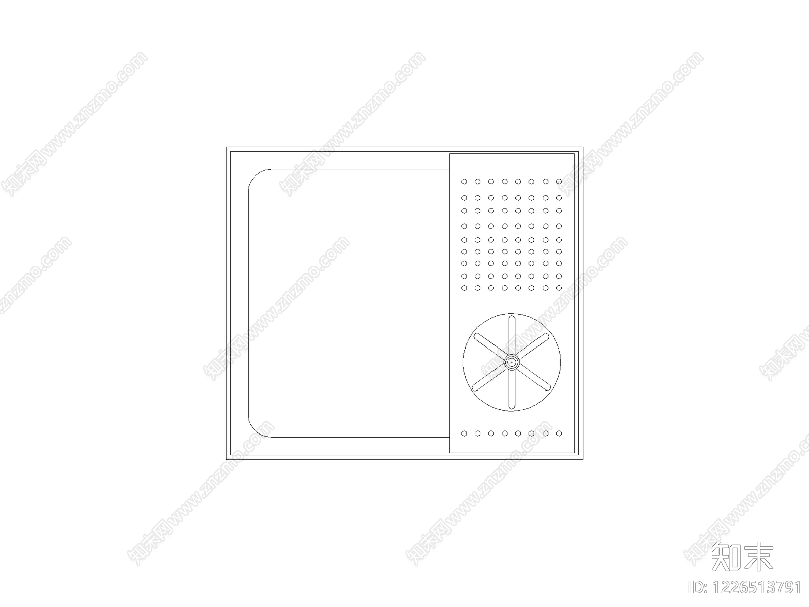 柜子cad施工图下载【ID:1226513791】
