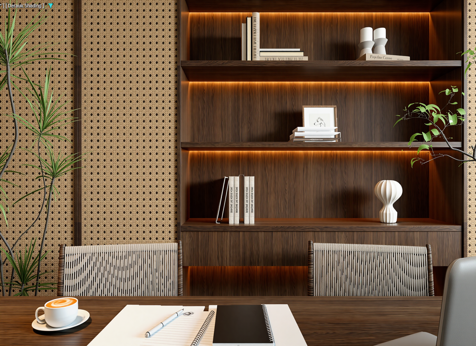 复古咖啡厅3D模型下载【ID:1214833704】