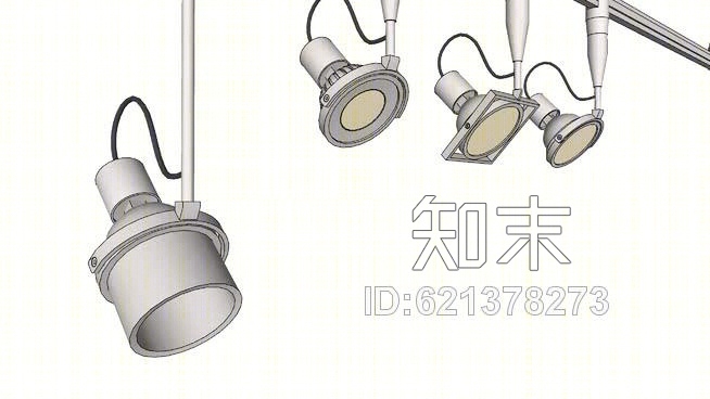 其他灯具SU模型下载【ID:621378273】