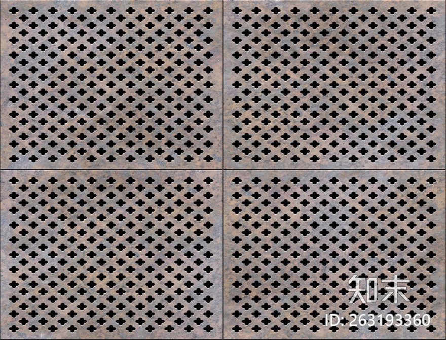 带空洞的金属板贴图下载【ID:263193360】