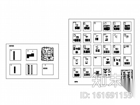 某瓷砖展厅瓷砖铺贴设计图cad施工图下载【ID:161691159】