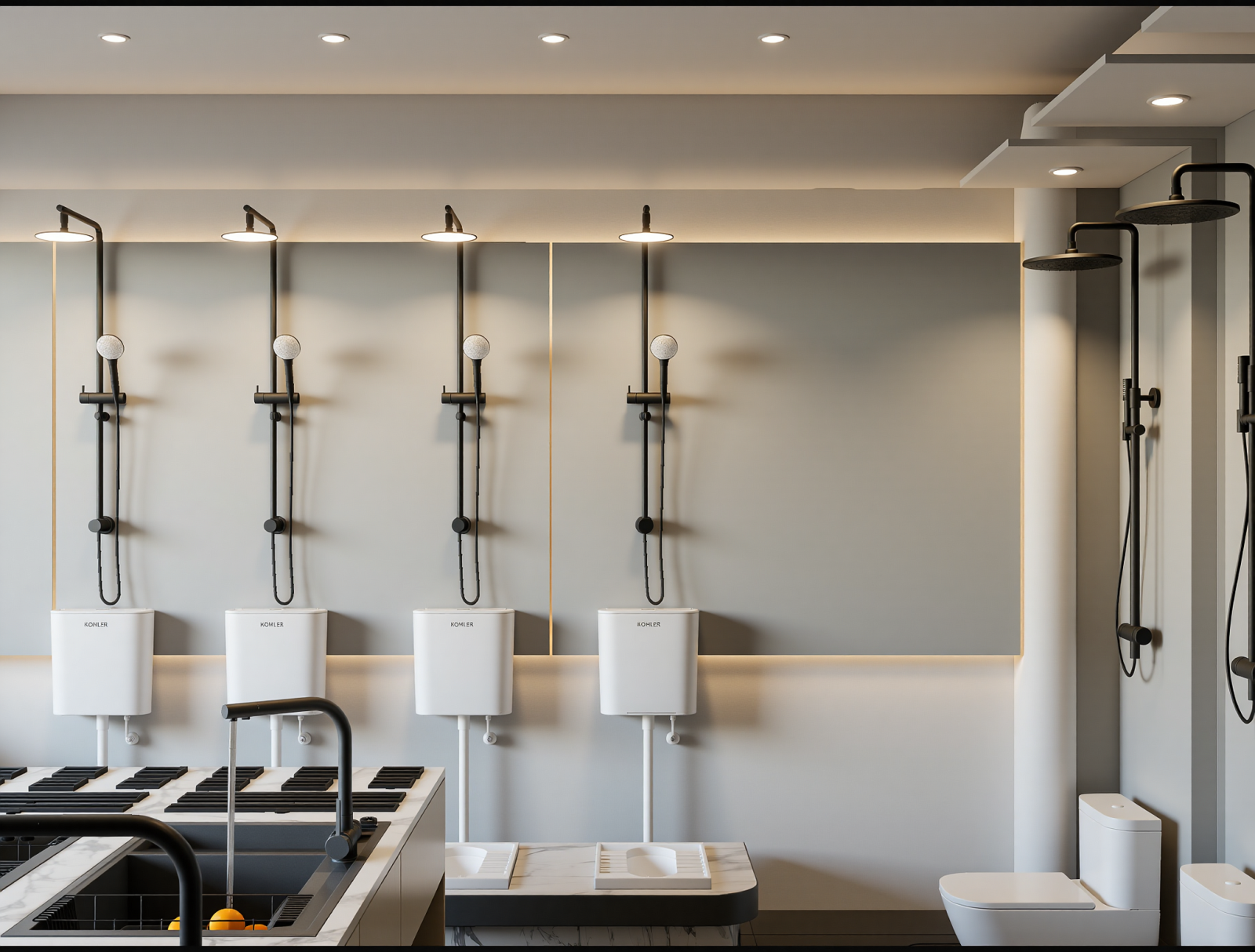 现代卫浴展厅3D模型下载【ID:1215159120】