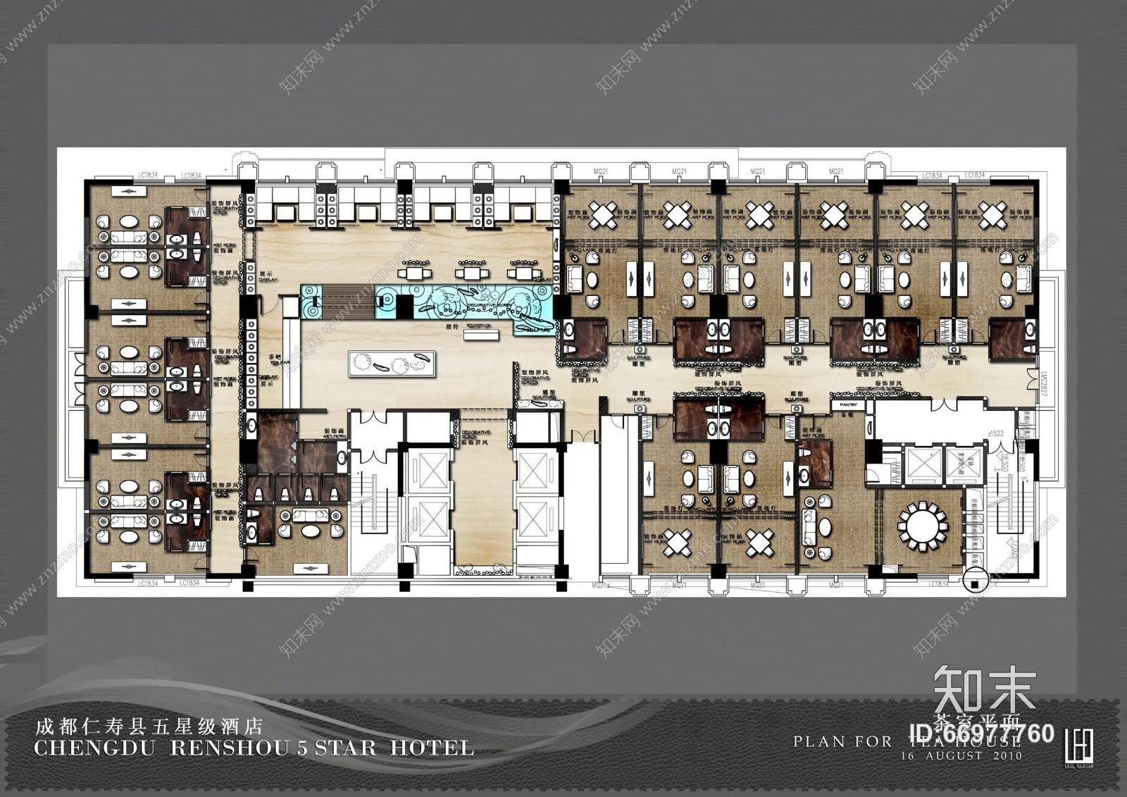 LEO--成都仁寿5星酒店(CAD施工图纸)cad施工图下载【ID:66977760】