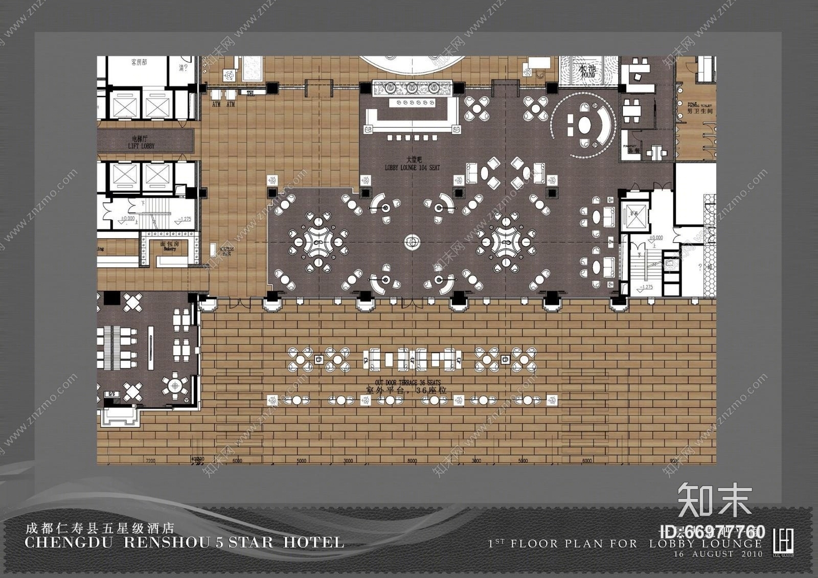 LEO--成都仁寿5星酒店(CAD施工图纸)cad施工图下载【ID:66977760】