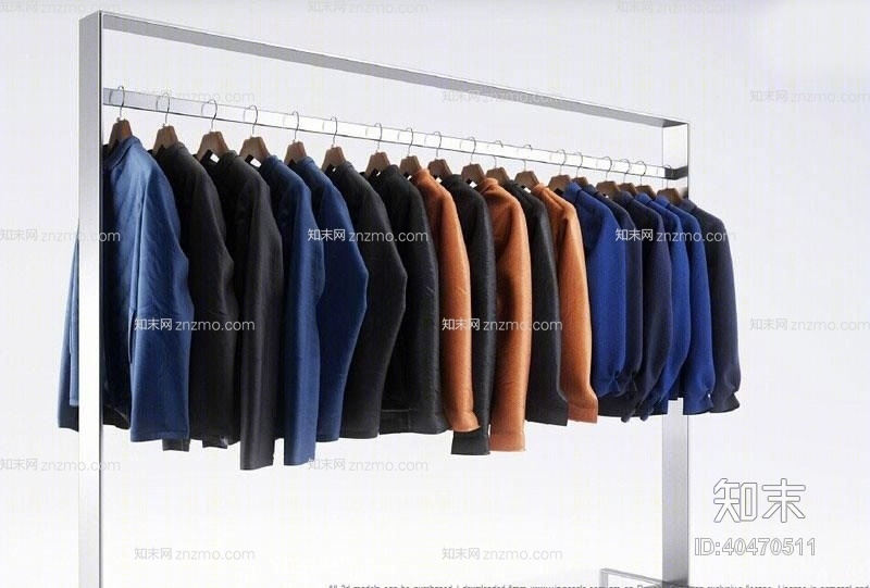 皮质展示服装3D模型下载【ID:40470511】