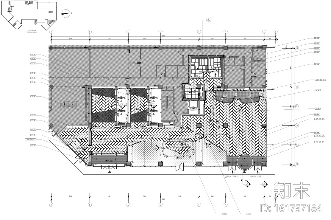 [浙江]SL+A-杭州空港假日酒店丨室内装修施工图+效果图+...cad施工图下载【ID:161757184】