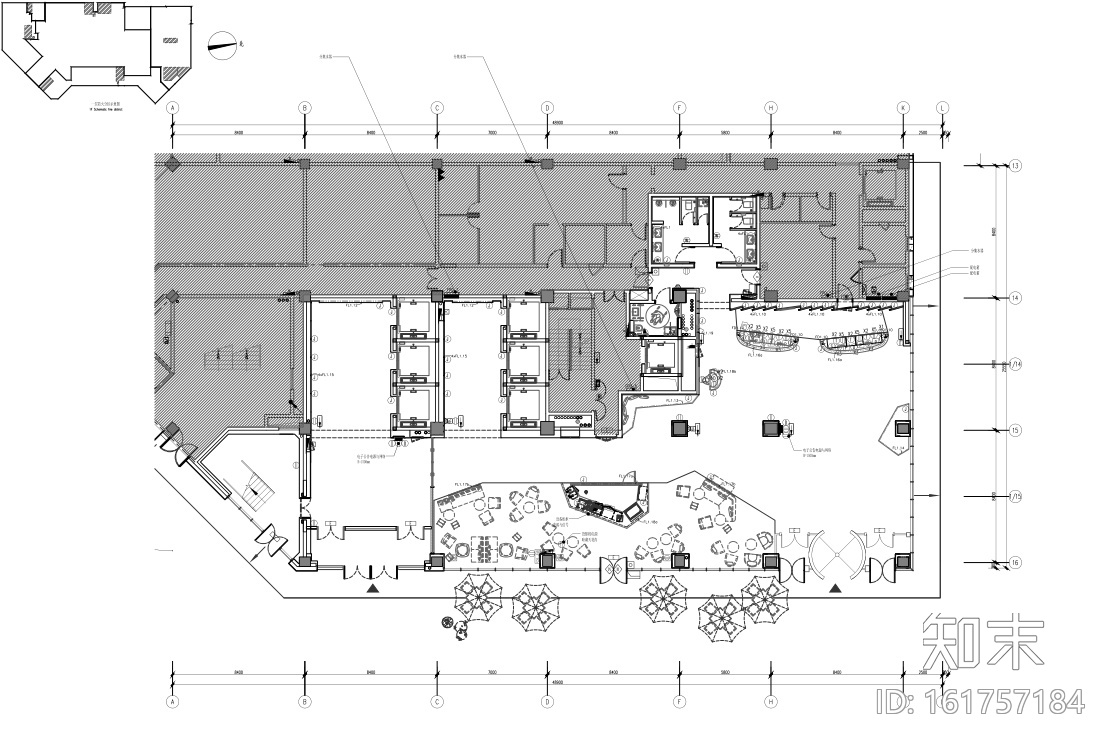 [浙江]SL+A-杭州空港假日酒店丨室内装修施工图+效果图+...cad施工图下载【ID:161757184】