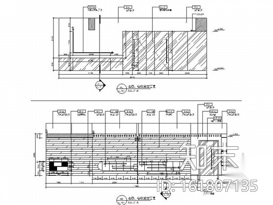 [江苏]新商业中心国际级现代办公空间装修设计施工图cad施工图下载【ID:161807135】