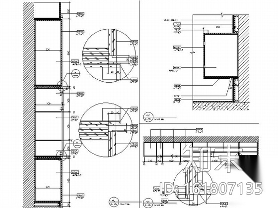 [江苏]新商业中心国际级现代办公空间装修设计施工图cad施工图下载【ID:161807135】