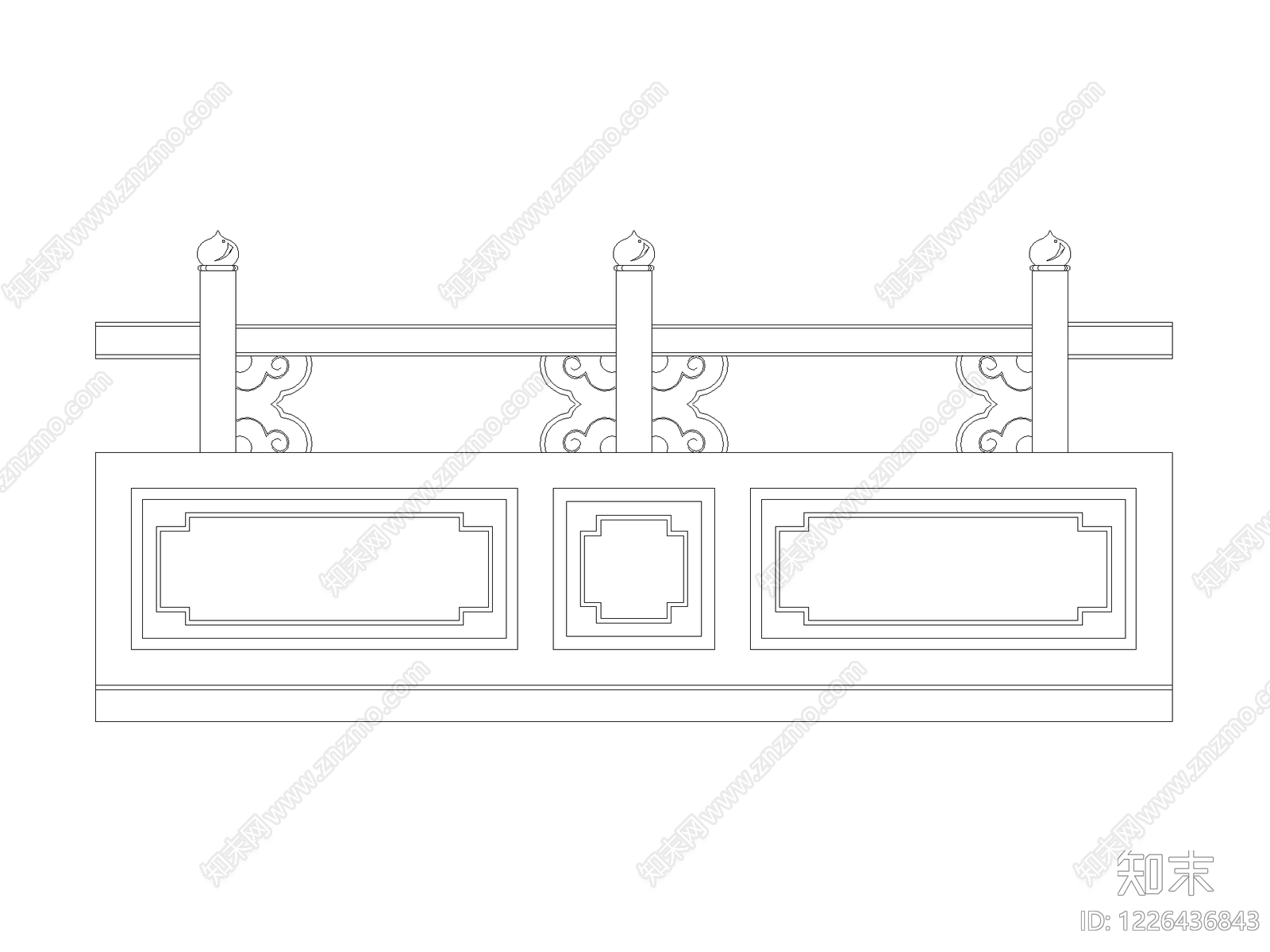 装饰线条CAD图纸