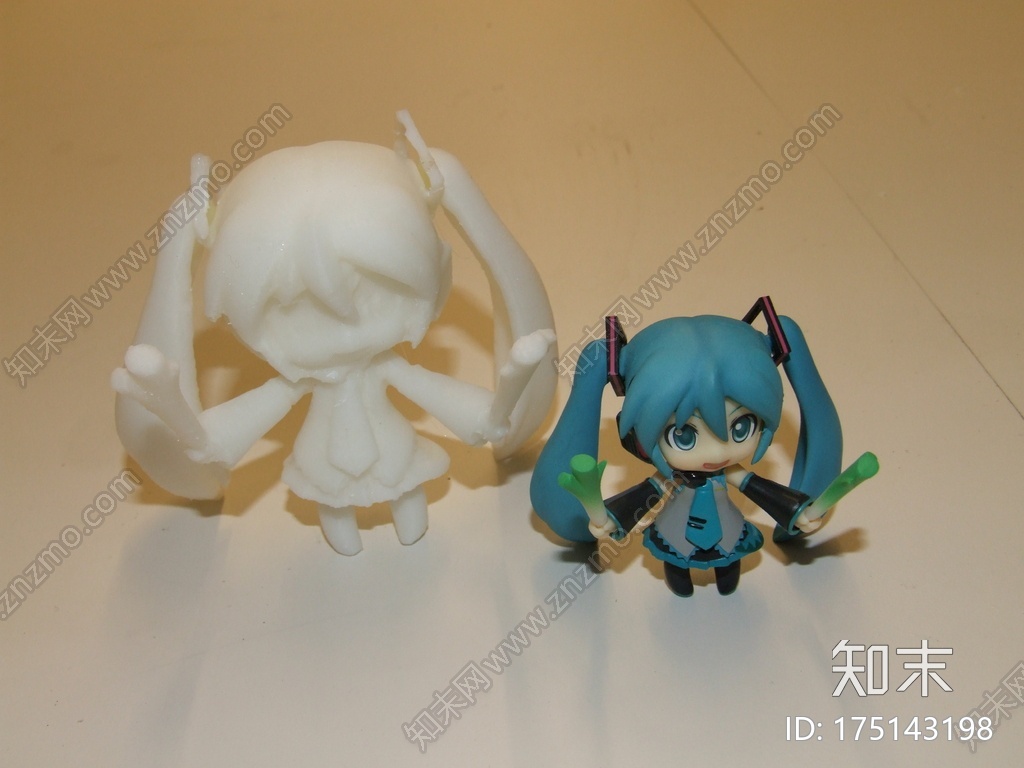 初音未来模型3d打印模型下载【ID:175143198】